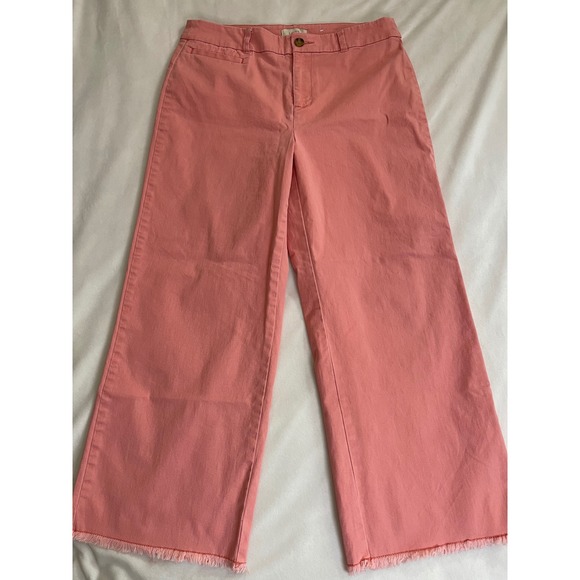 LOFT Pants - Wide Leg Pink Women's Pants